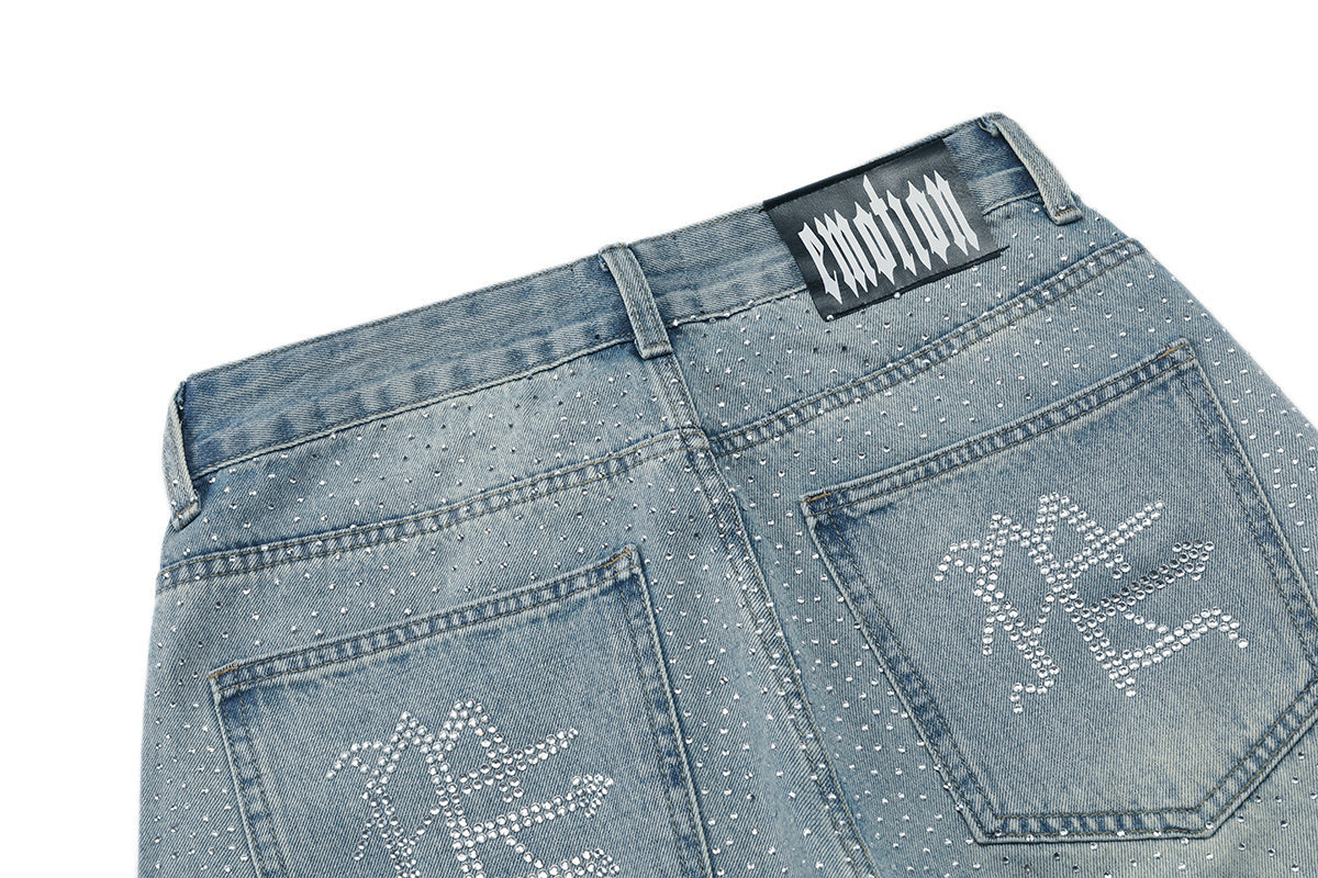 Mixed Emotion Shine Jeans qckPR