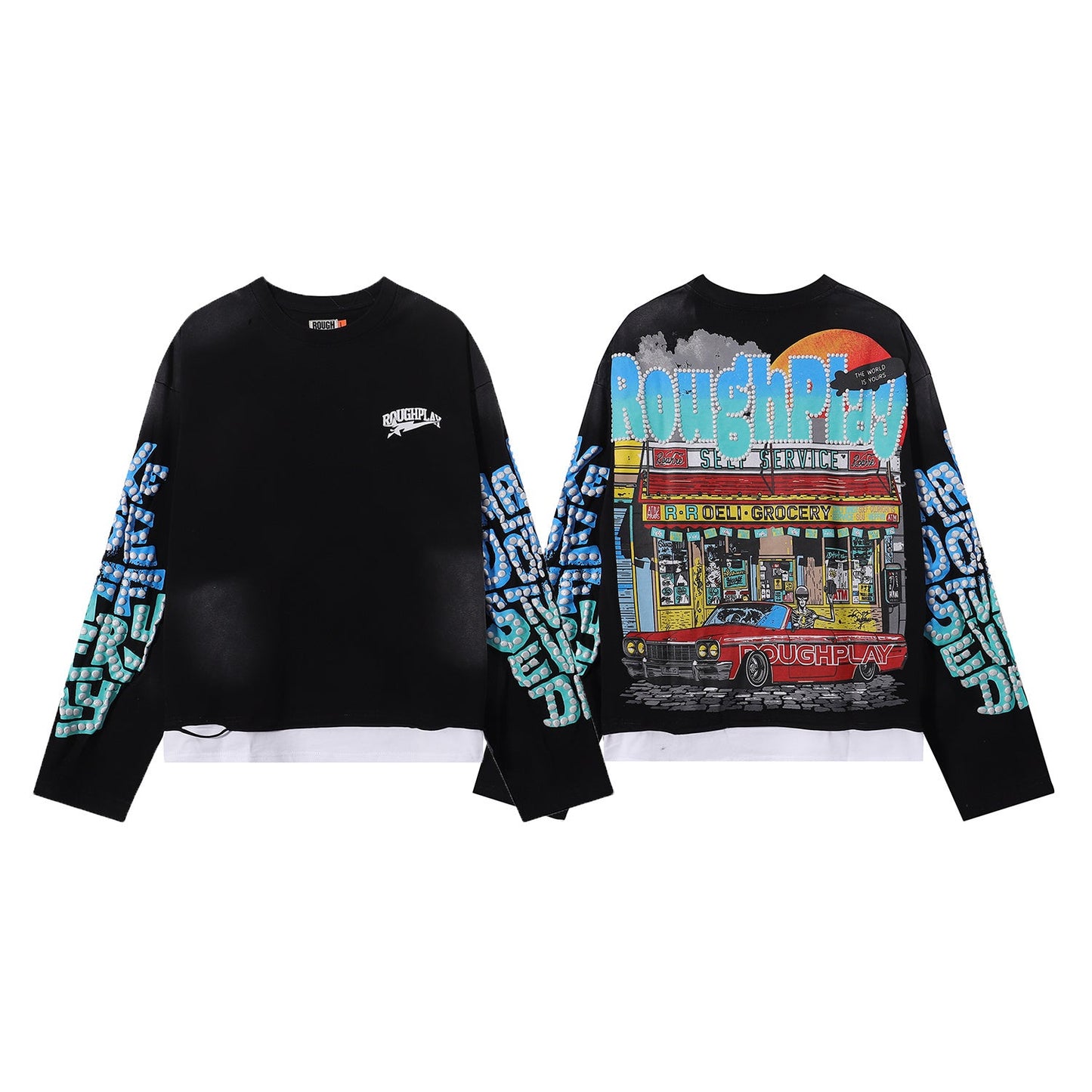 Rough Play Deli Long Sleeve Tee qckPR