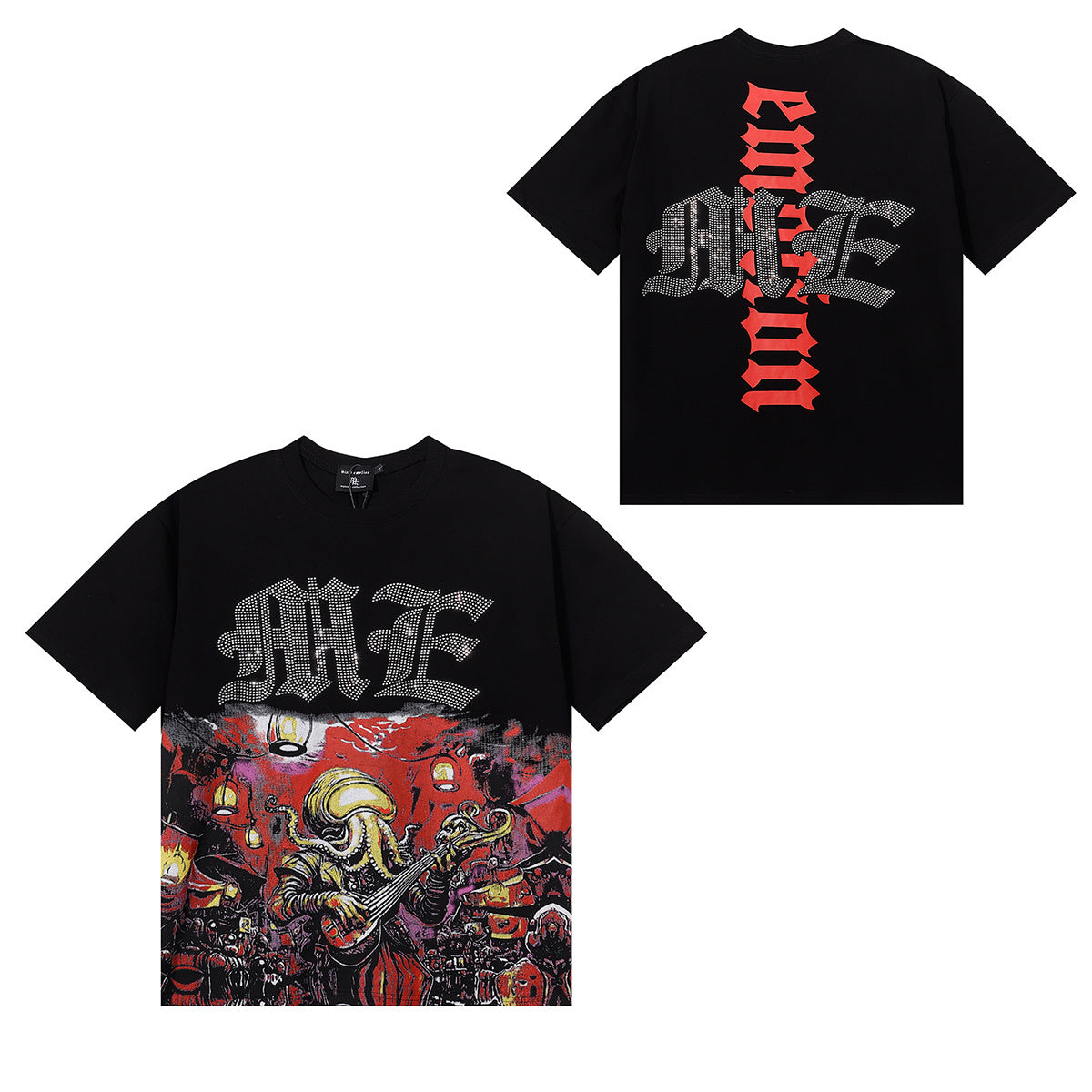 Mixed Emotion Octopus Tee qckPR