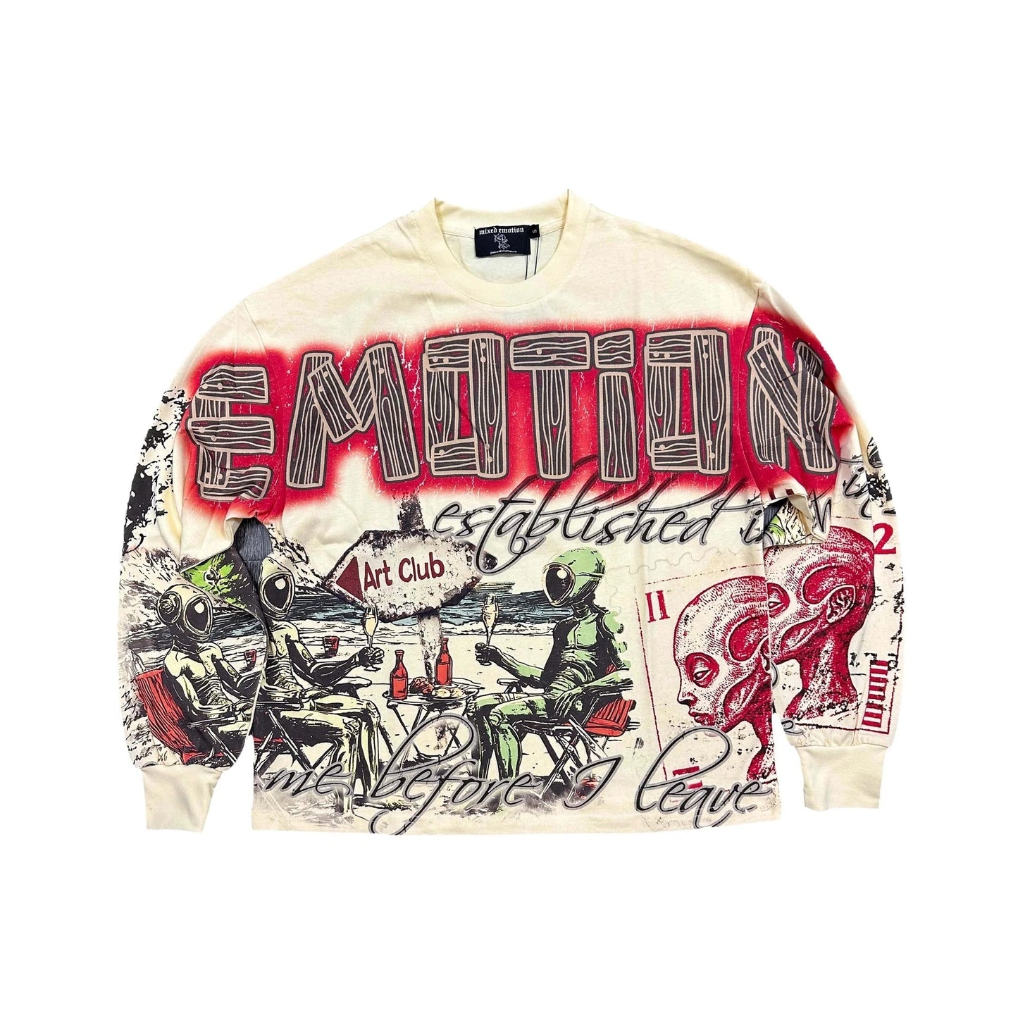 Mixed Emotion Art Club Tee qckPR