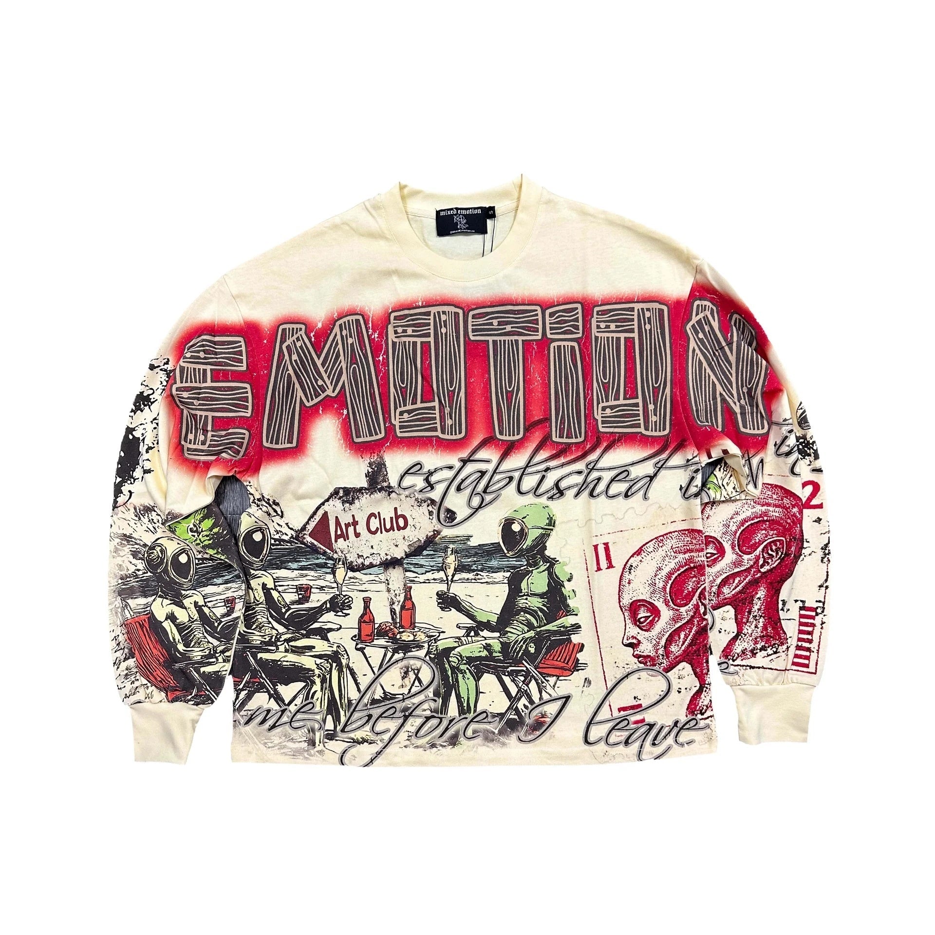 Mixed Emotion Art Club Tee qckPR