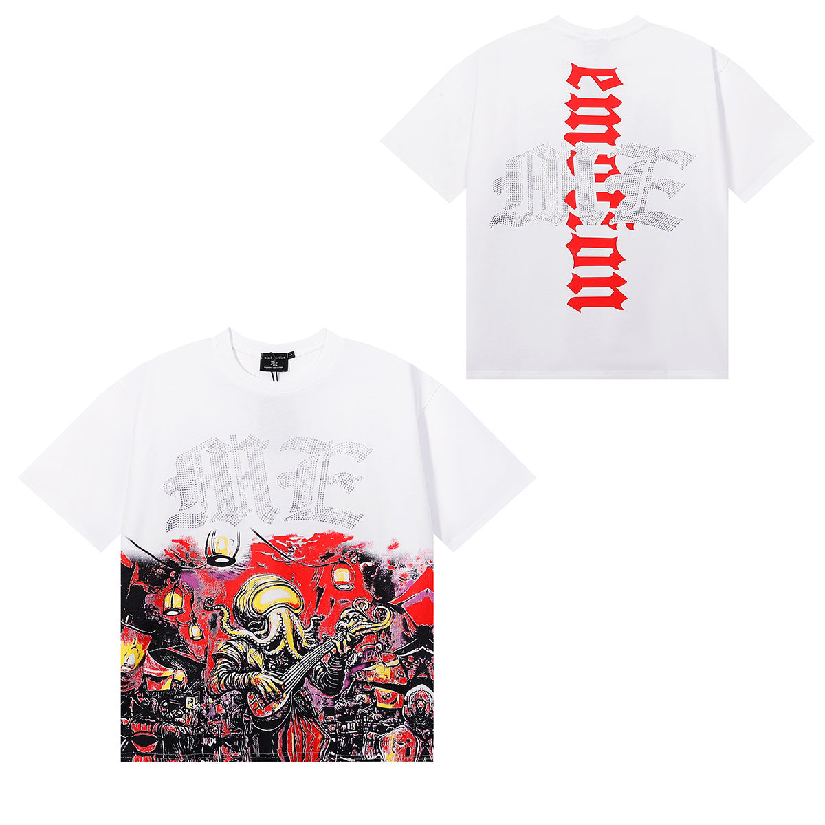 Mixed Emotion Octopus Tee qckPR