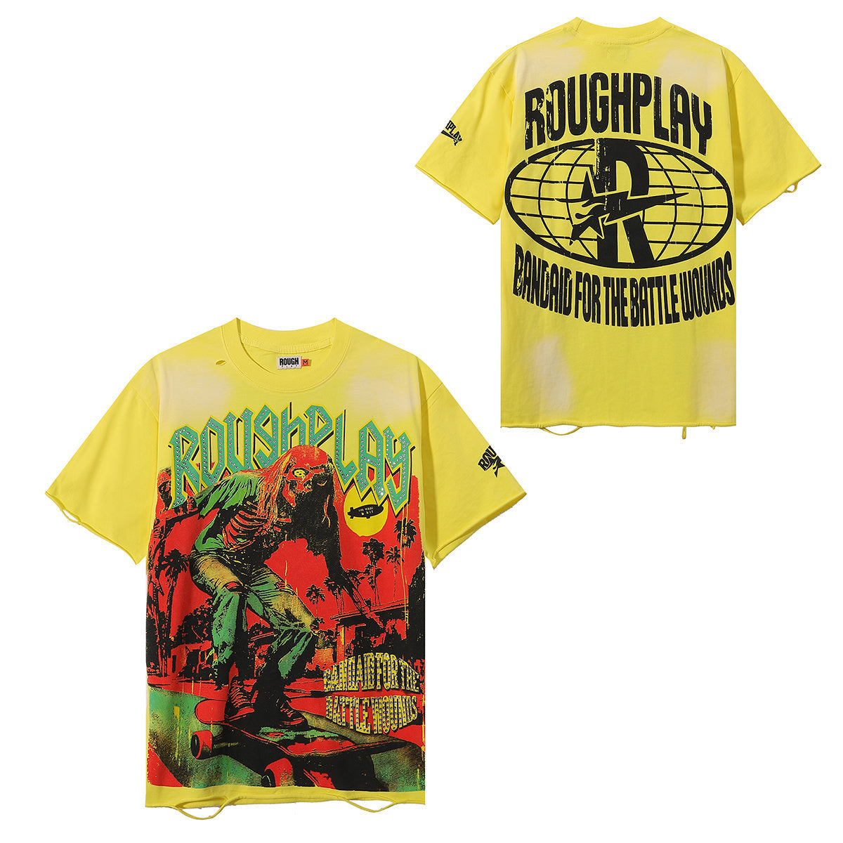Rough Play Yellow Tee qckPR