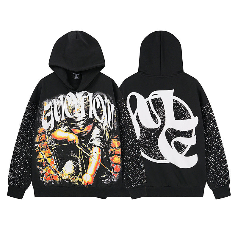 Mixed Emotion Blind Arrow Hoodie qckPR