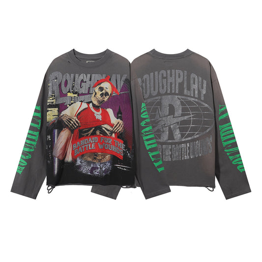Rough Play Thug Long Sleeve Tee qckPR