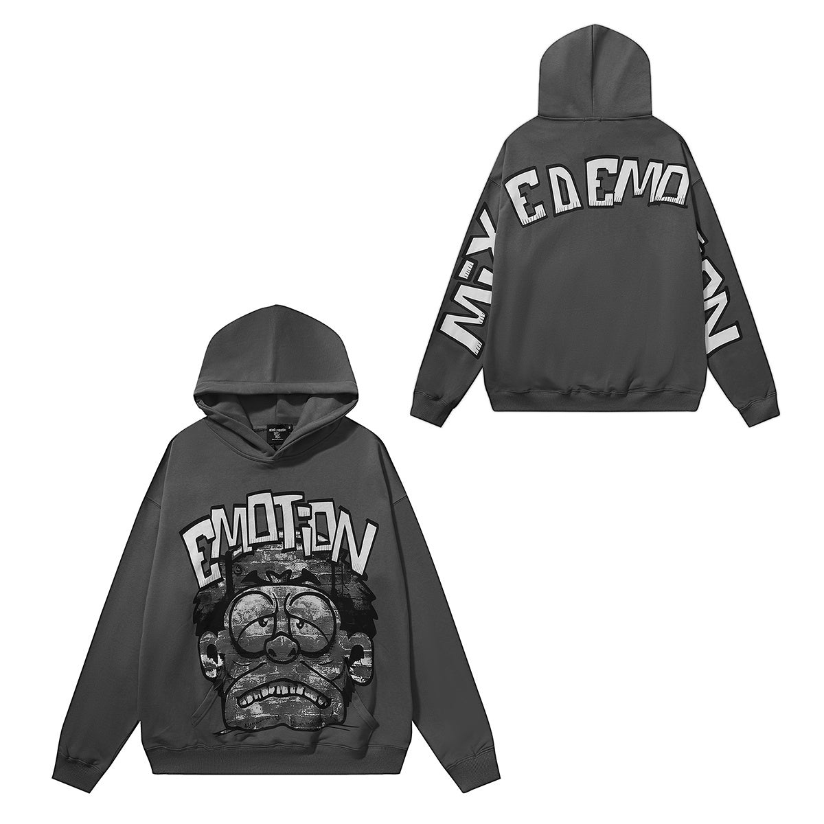 Mixed Emotion Clown Hoodie qckPR