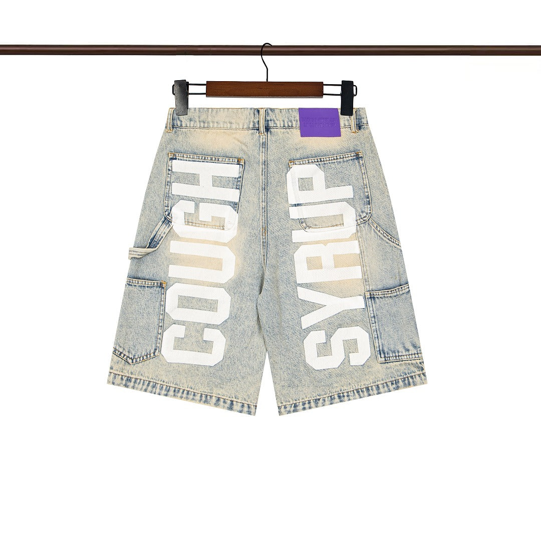 Cough Syrup Jeans Shorts