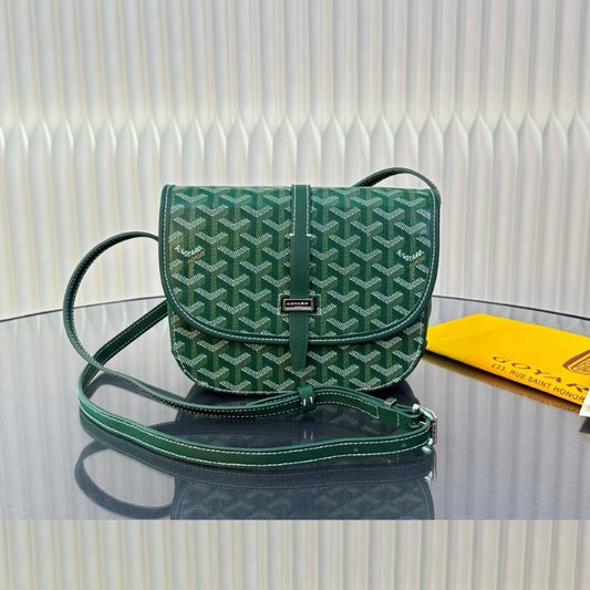Goyard Sidebag (Green)