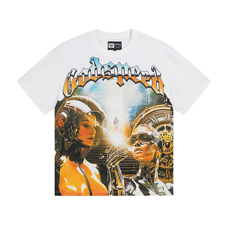 Godspeed Spacegirls Tee qckPR