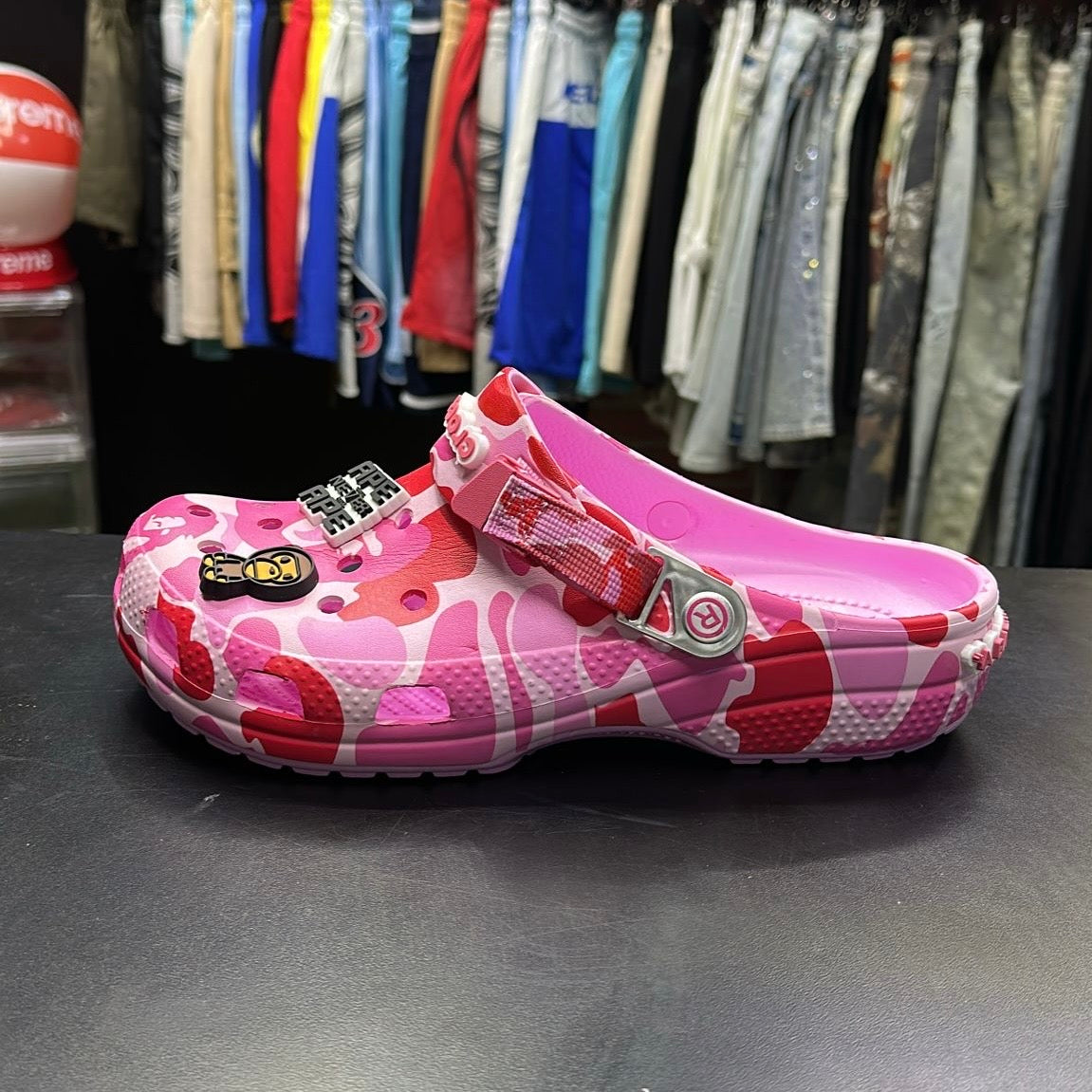 Bape x Crocs Pink