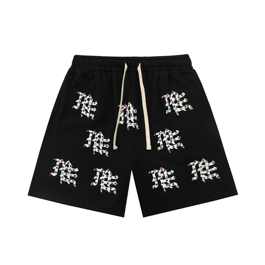Mixed Emotion Dimond Logo Shorts