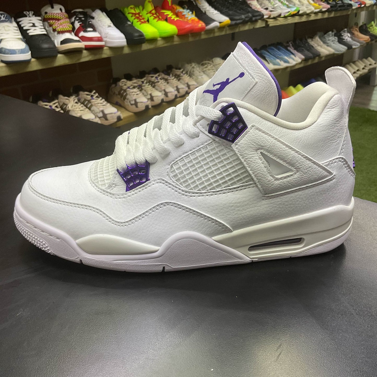 AirJordan 4 Metallic Purple