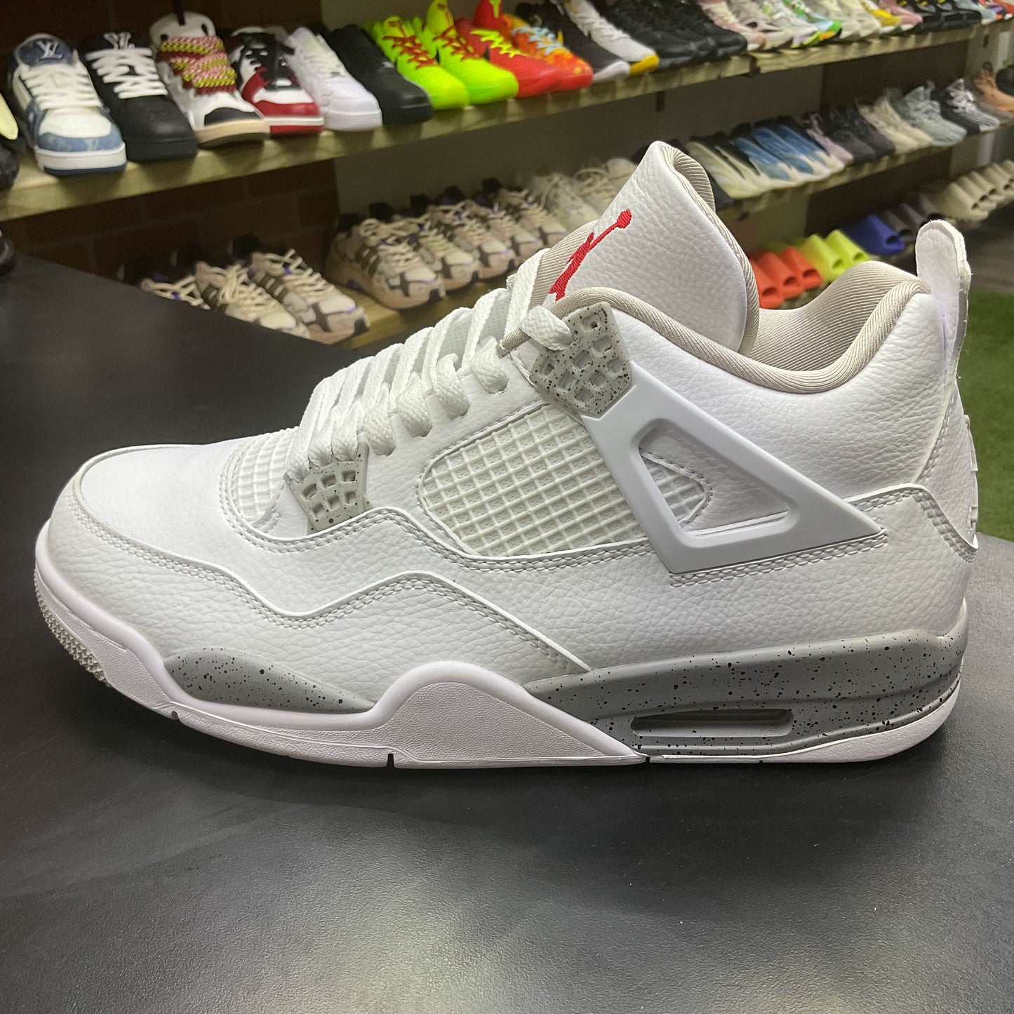 AirJordan 4 White Oreo