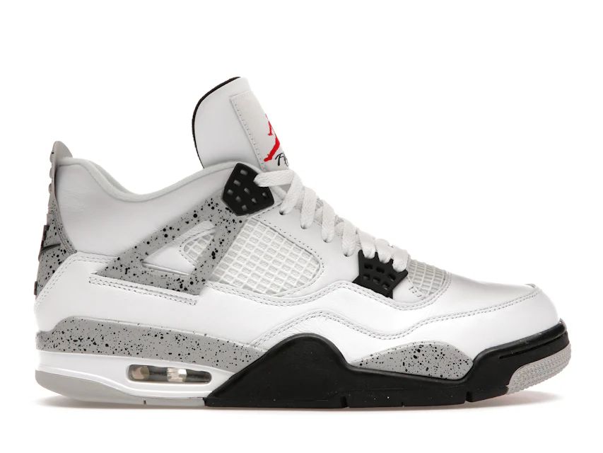 Air Jordan 4 Retro White Cement