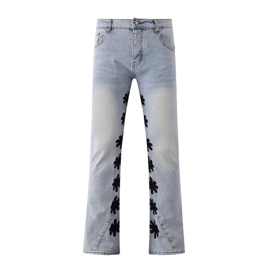 Lost Shdws. Cyan Black Jeans