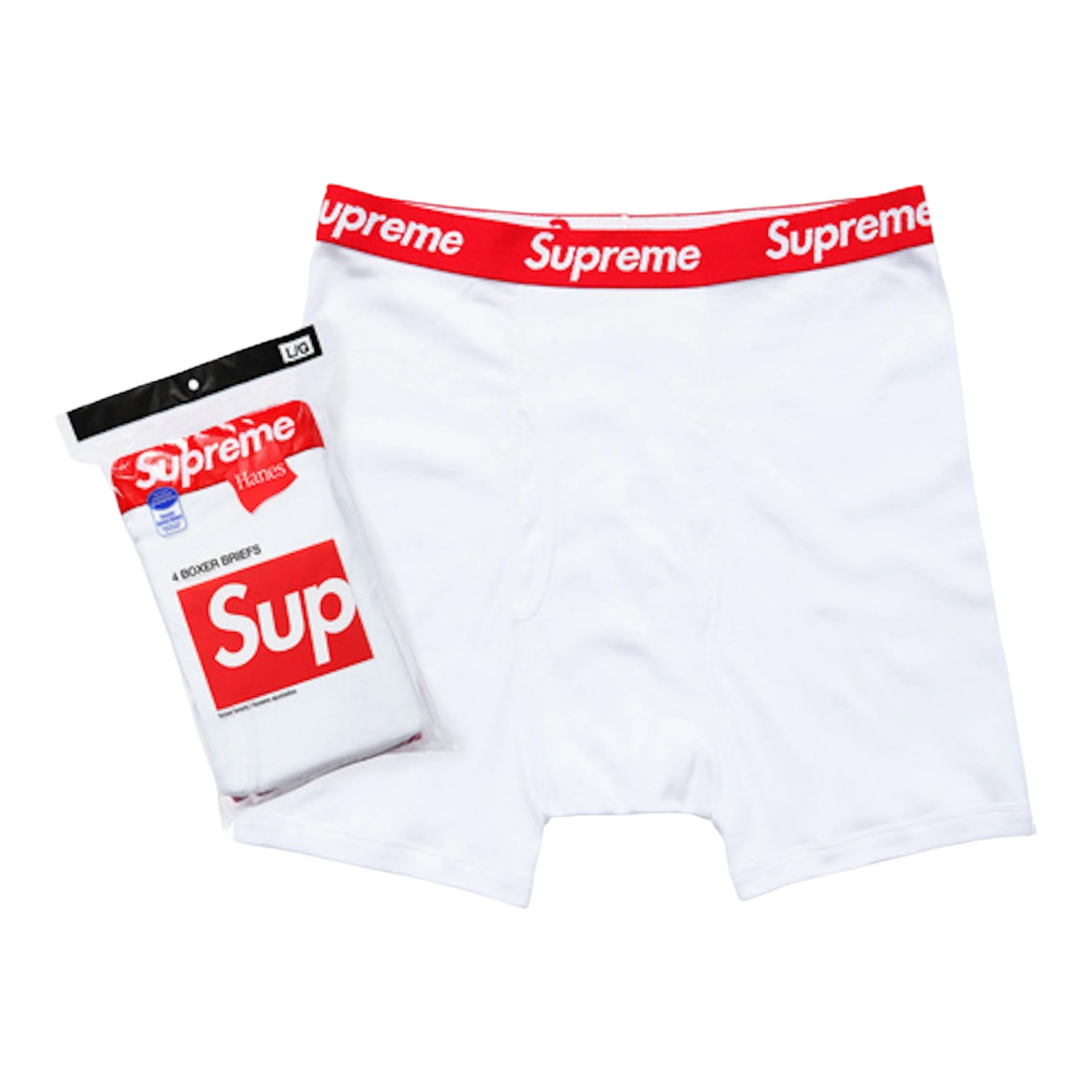 Sup Boxer Brief White