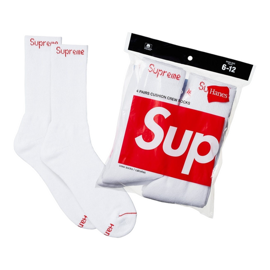 Sup Sock White 2Pack