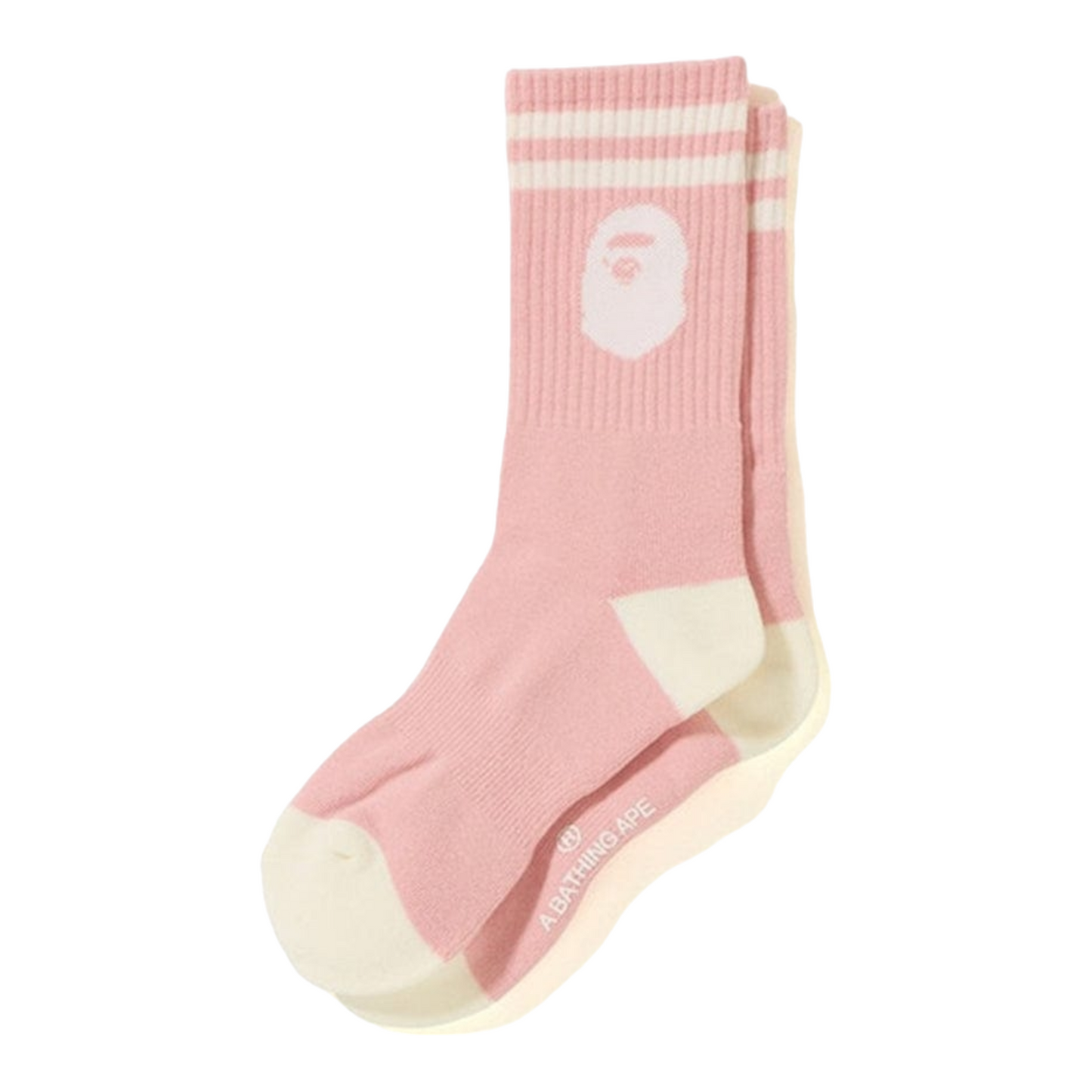 Bape Pink Socks