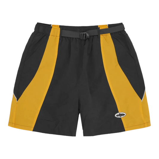 Corteiz Spring Short Black/Yellow