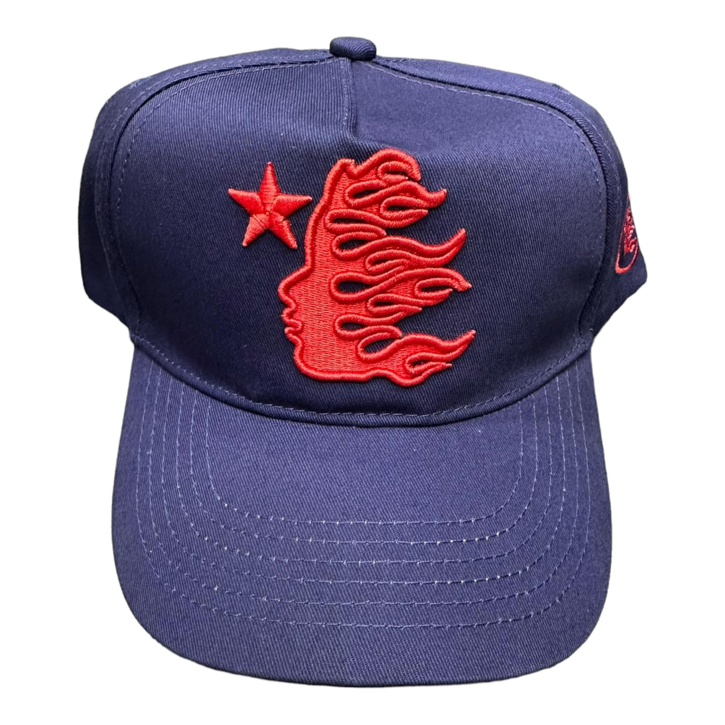 Hellstar Snapback Dark Blue Hat