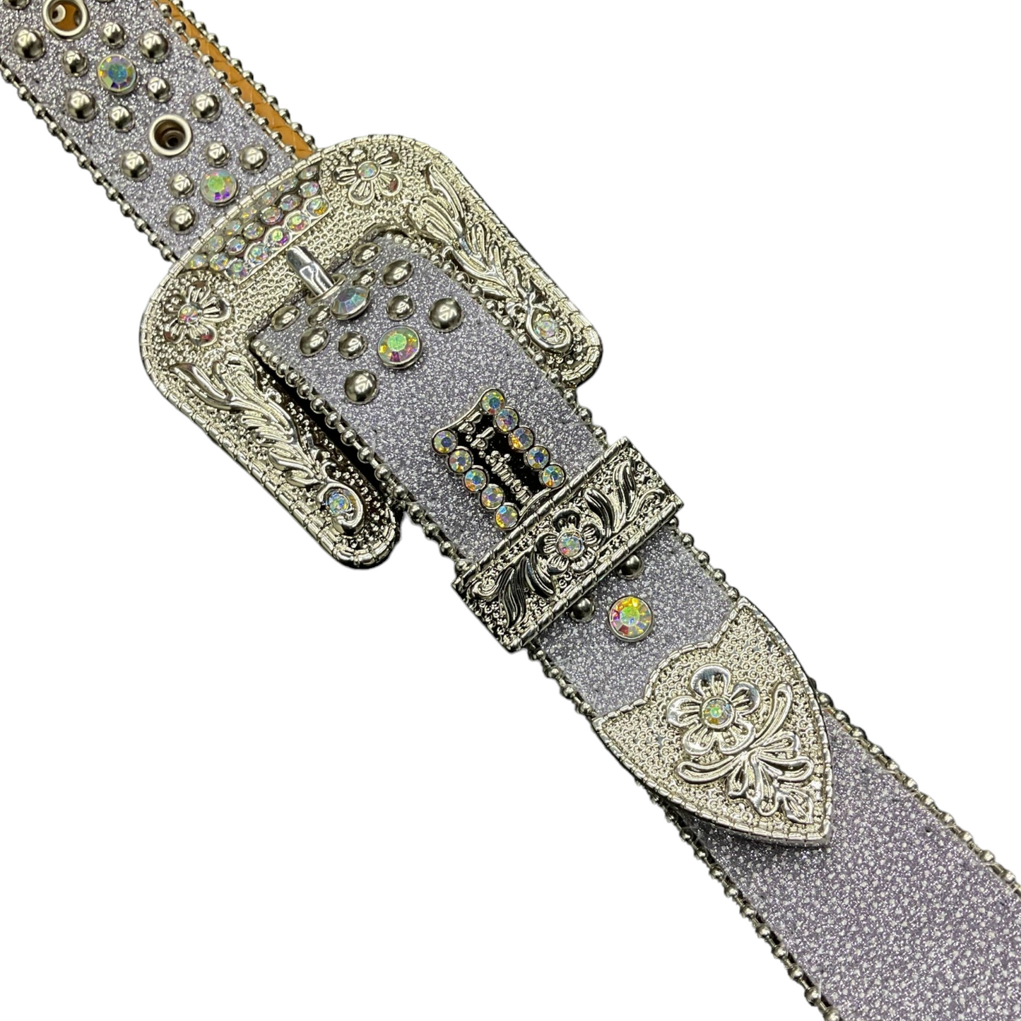 B.B. Simon Silver Star Belts