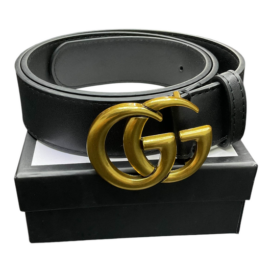 Gucci GG Gold Belts with box