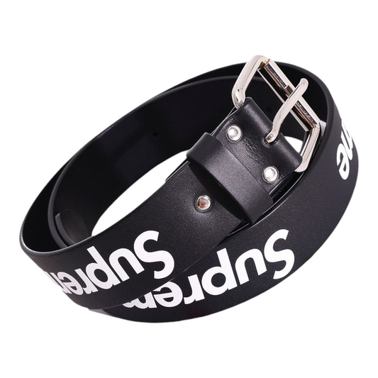 Sup Black Logo Belts