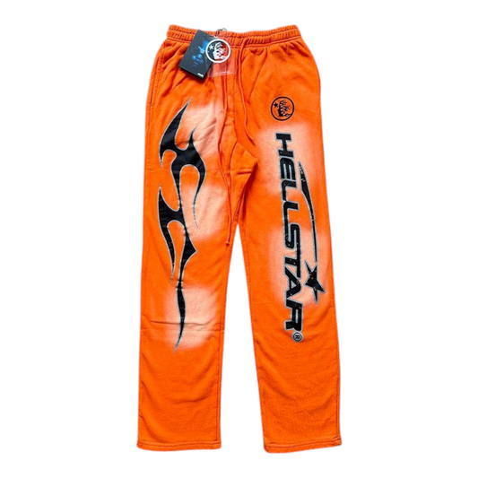 Hellstar Orange Vintage Pants