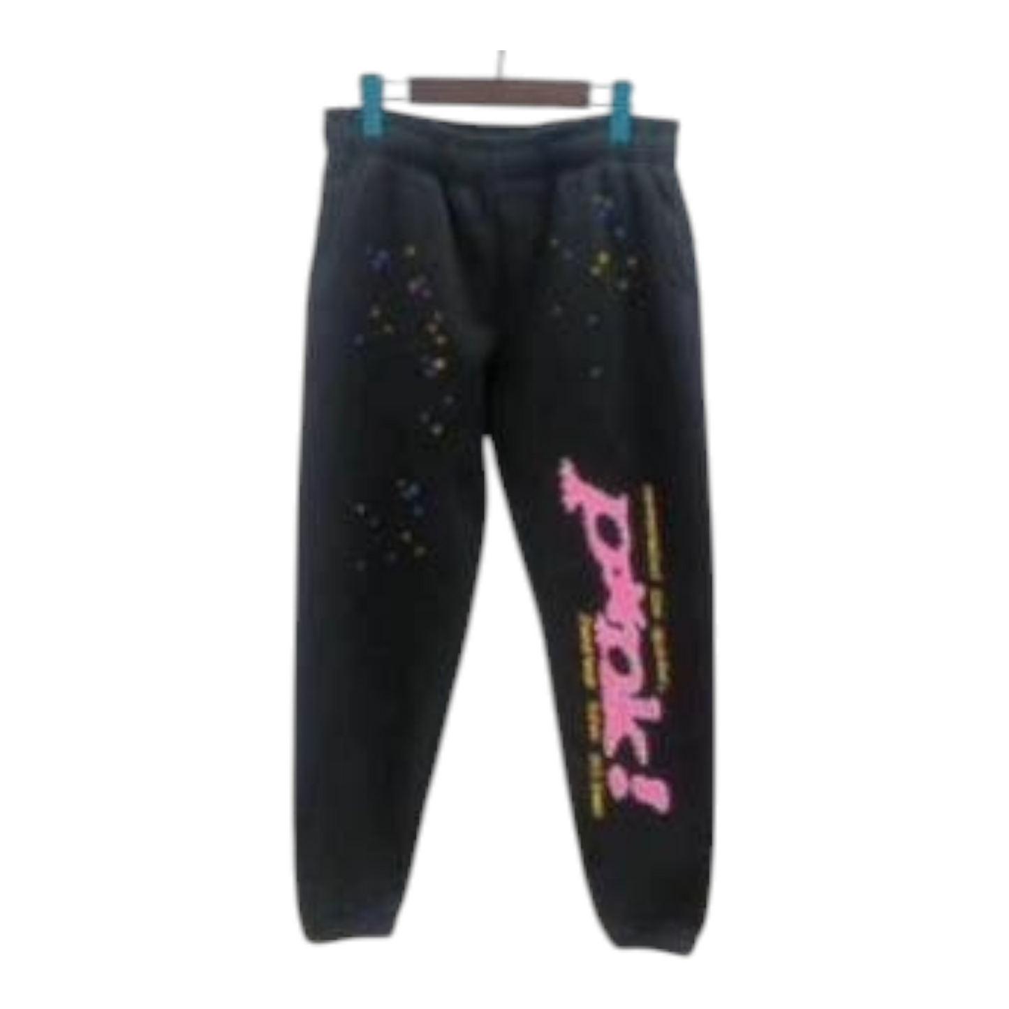 Sp5der Black Punk Pants