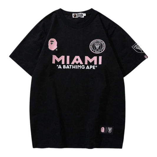 Bape Miami Black Tee