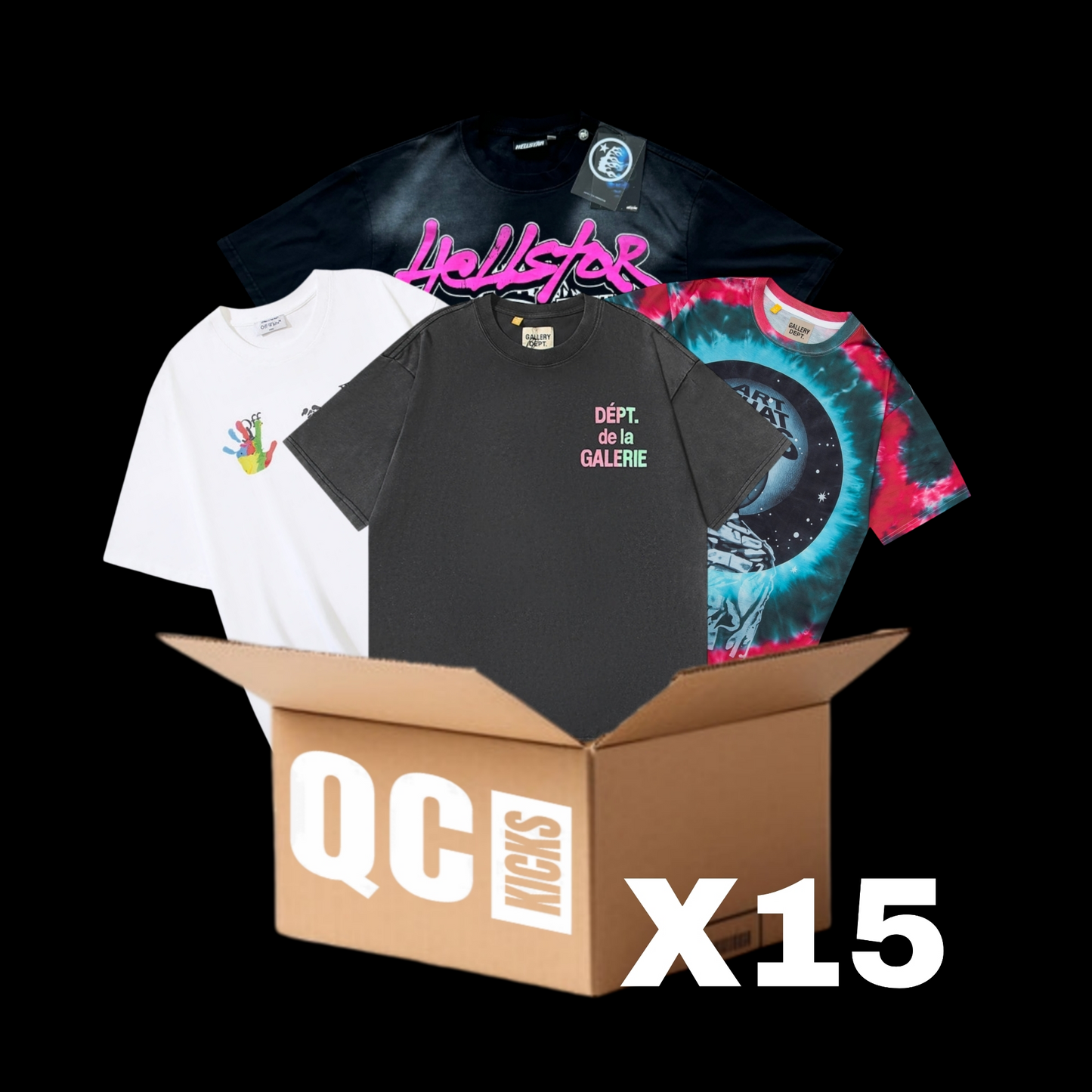 X15 Brand T-Shirts Box