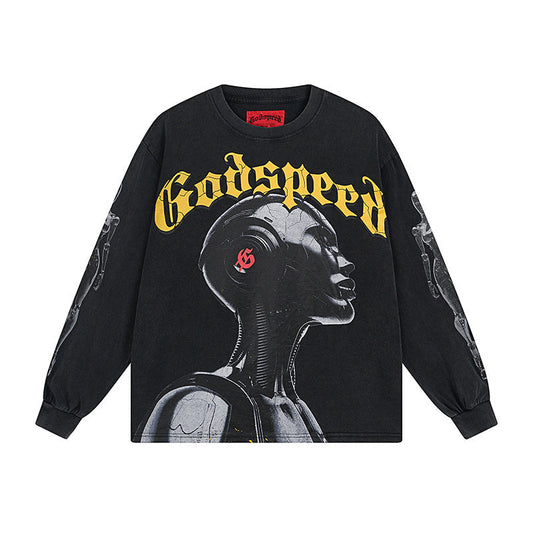 Godspeed Retro Future Long Sleeve Tee qckPR