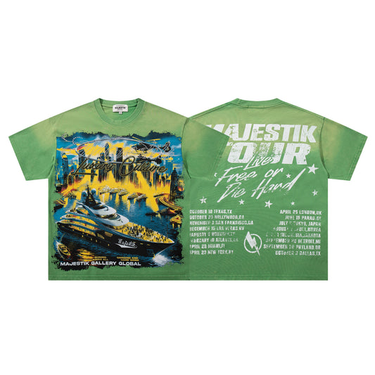 Majestik Yatch Party Tee qckPR