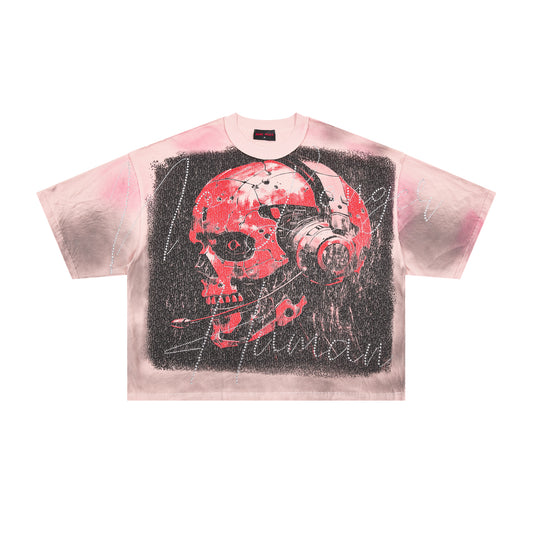 Rare Peace Red Skull Tee