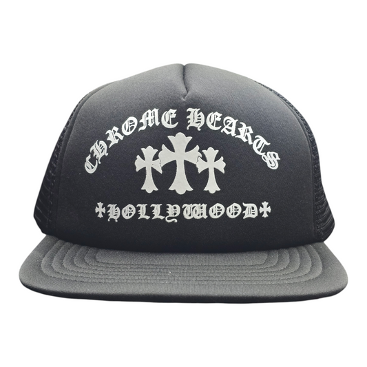 Chrome Hearts Hollywood All Black Hat