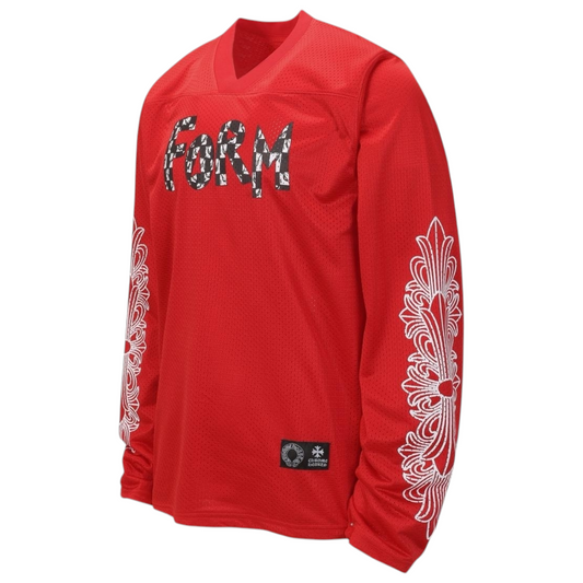 Chrome Hearts Form Red Jersey