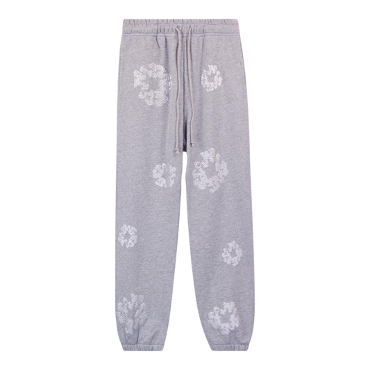 Denim Tears Rhinestone Grey Sweatpants