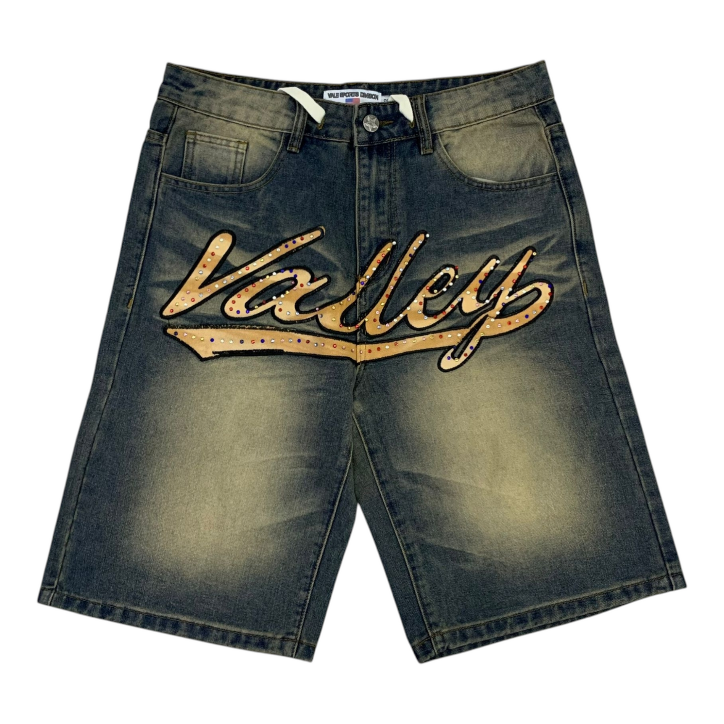 Vale Valley Rhinestone Royal Shorts