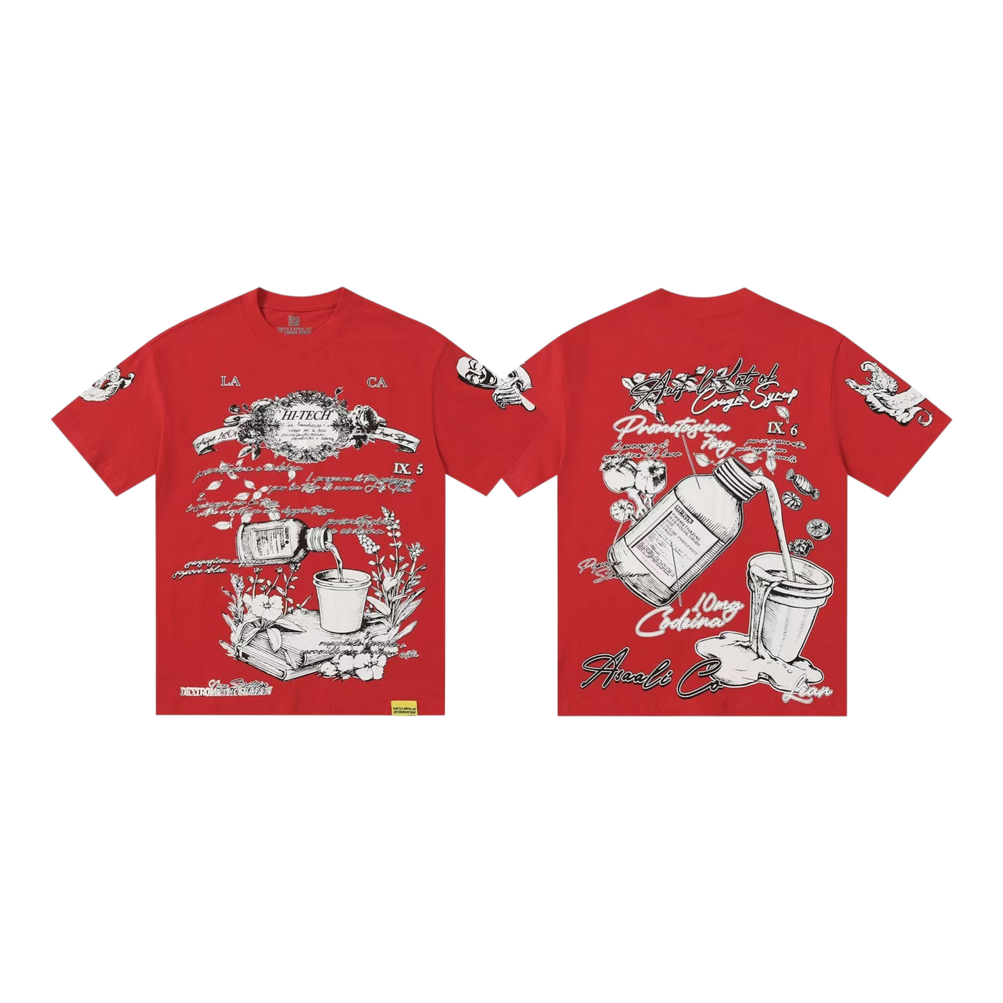 Cough Syrup Classic Recipes Tee qckPR