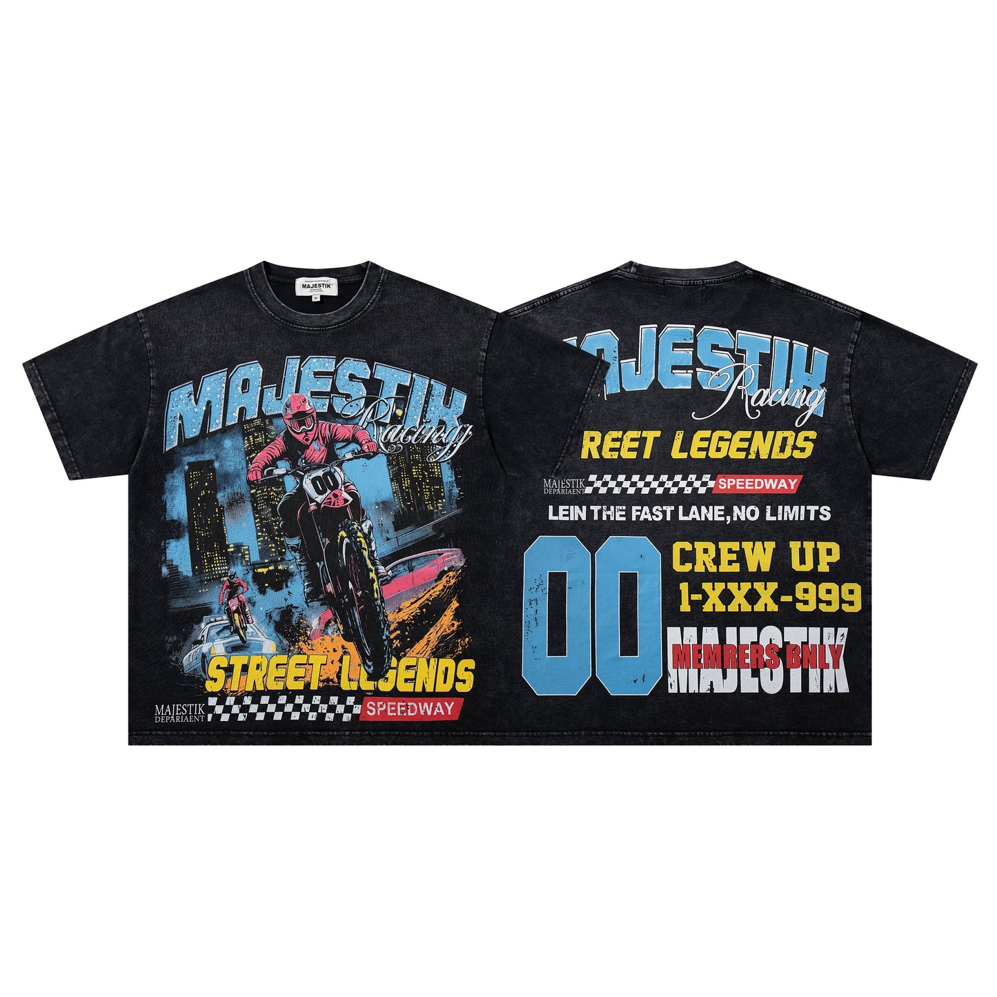 Majestik Steel Legends Tee qckPR