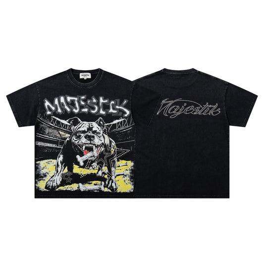Majestik Bulldog Tee qckPR