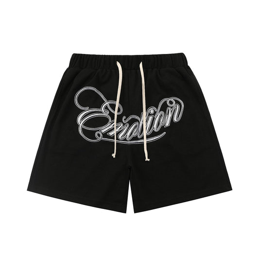 Mixed Emotion Black Shorts