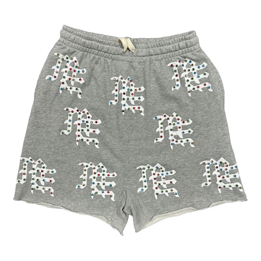 Mixed Emotion Royal Grey Shorts