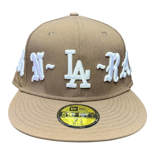 Born Raised × New Era LA Brown Hat - 7 1/2 (59.6cm)