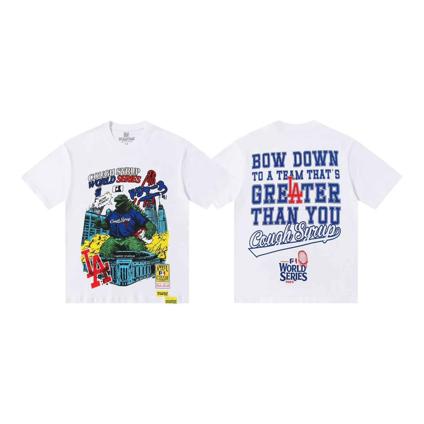 Cough Syrup Godzilla Tour Tee qckPR