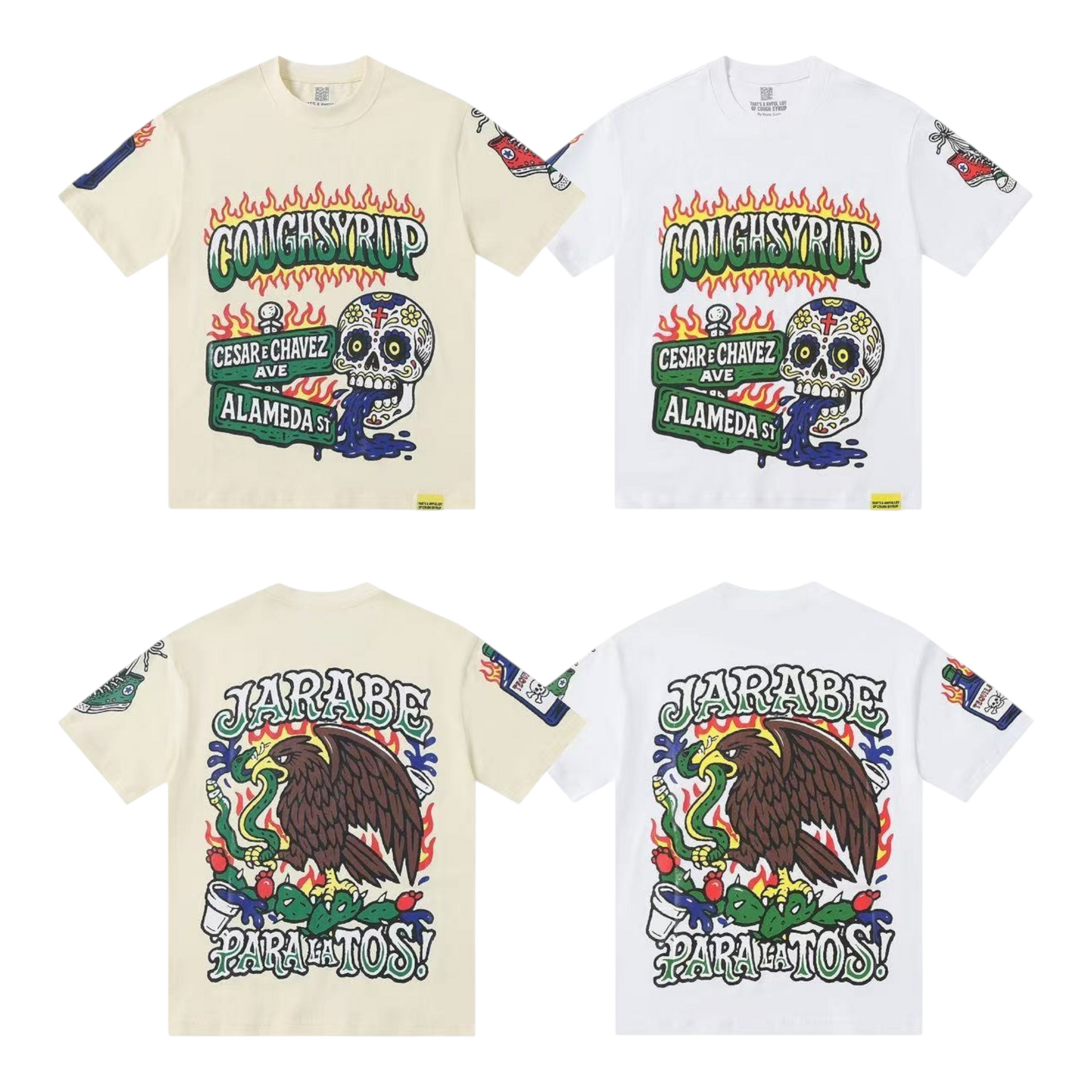 Cough Syrup Cesar Chavez Tee qckPR