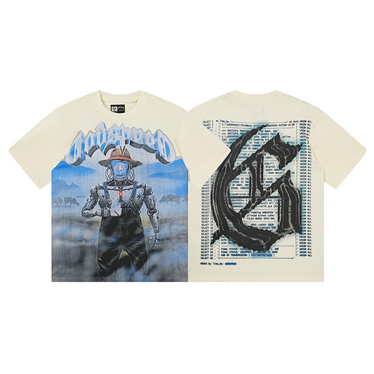 Godspeed Robot Farmer Tee qckPR