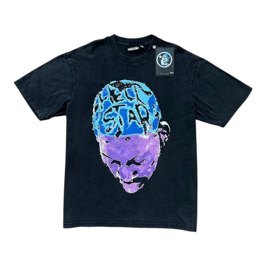 Hellstar Rodman Blue Black Tee