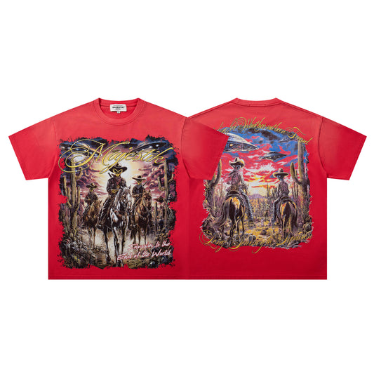 Majestik Western Sunset Tee