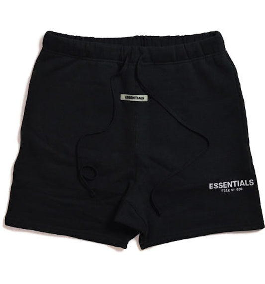Essentials Black Shorts